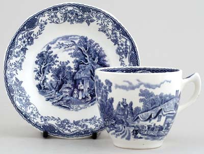 Breakfast Cup and Saucer c1960s